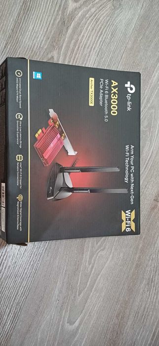 TP-LINK AX3000 Wi-Fi 6 Bluetooth 5.0 (Como Nova)