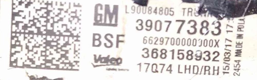 Farolim da Mala Direito 39077383 - OPEL ASTRA K Sports Tourer