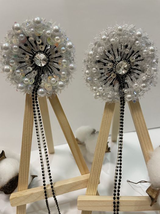 Брошка «кульбаба»