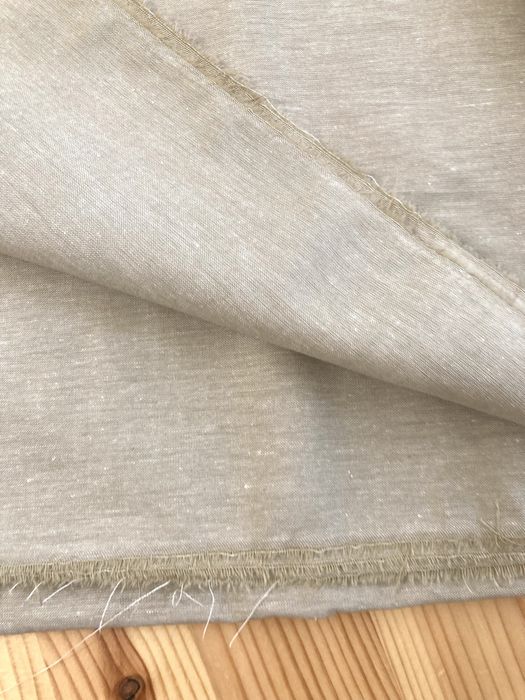 Tkanina bawełniana dekoracyjna jasne khaki kupon