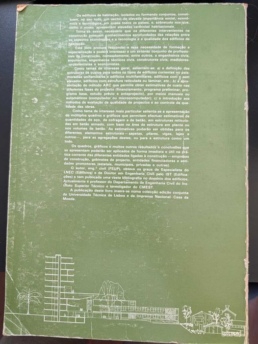 Edifícios de Habitação, Caracterização e Estimação Técnico-Económica