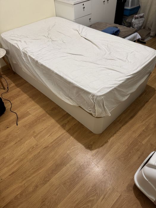 Colchão Viscoelástico Dormideo 190x100 + Cama Elevatória