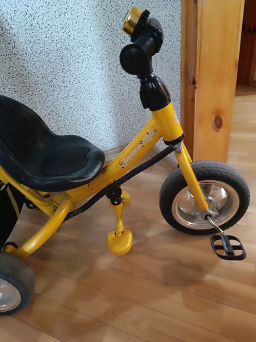 Дитячий триколісний велосипед з батьківською ручкою Azimut trike