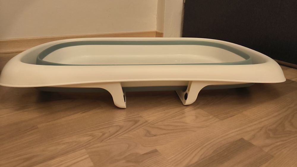 Silikonowa składana wanienka dla dzieci