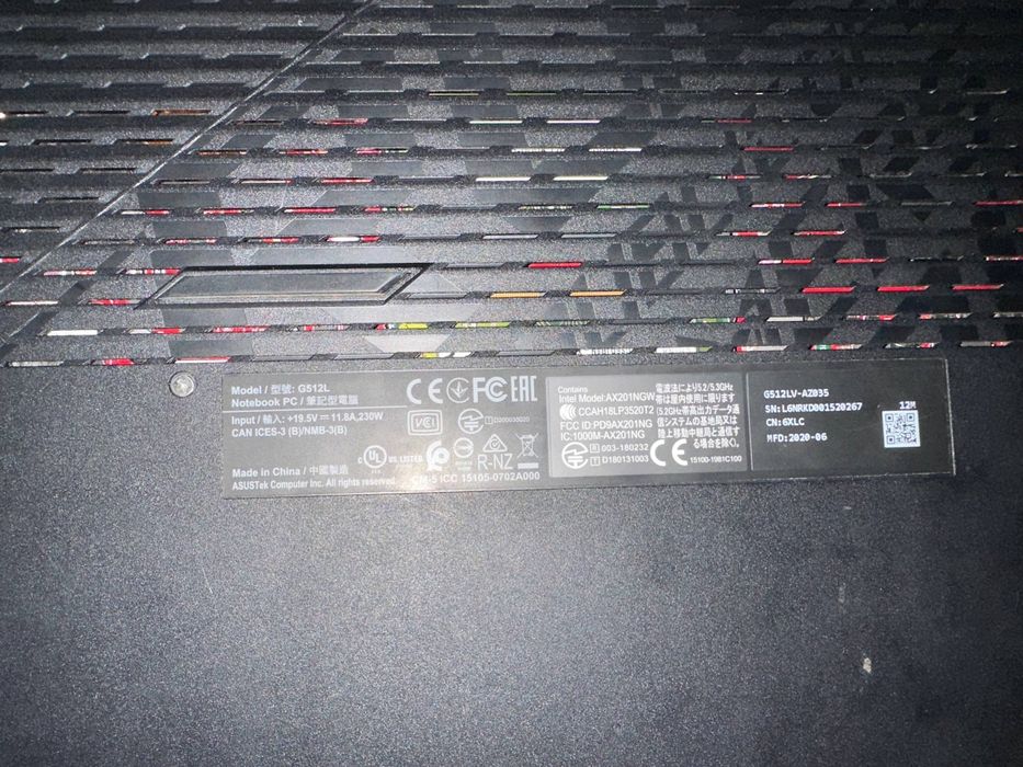 Asus rog strix g15 512lv: 22 000 грн. - Ноутбуки Дніпро на Olx