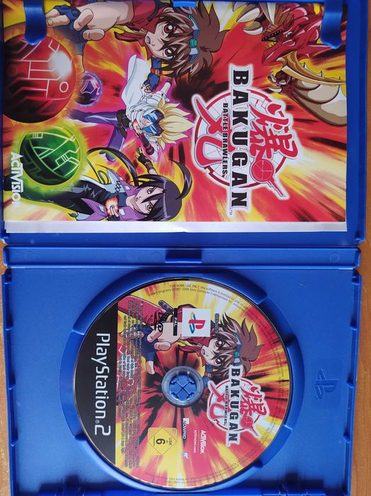 2 Jogos PS2 Bakugan battle bawlers/Gunball 3000
