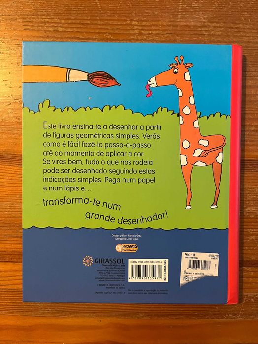 Livro Didático "Aprendo a Desenhar"