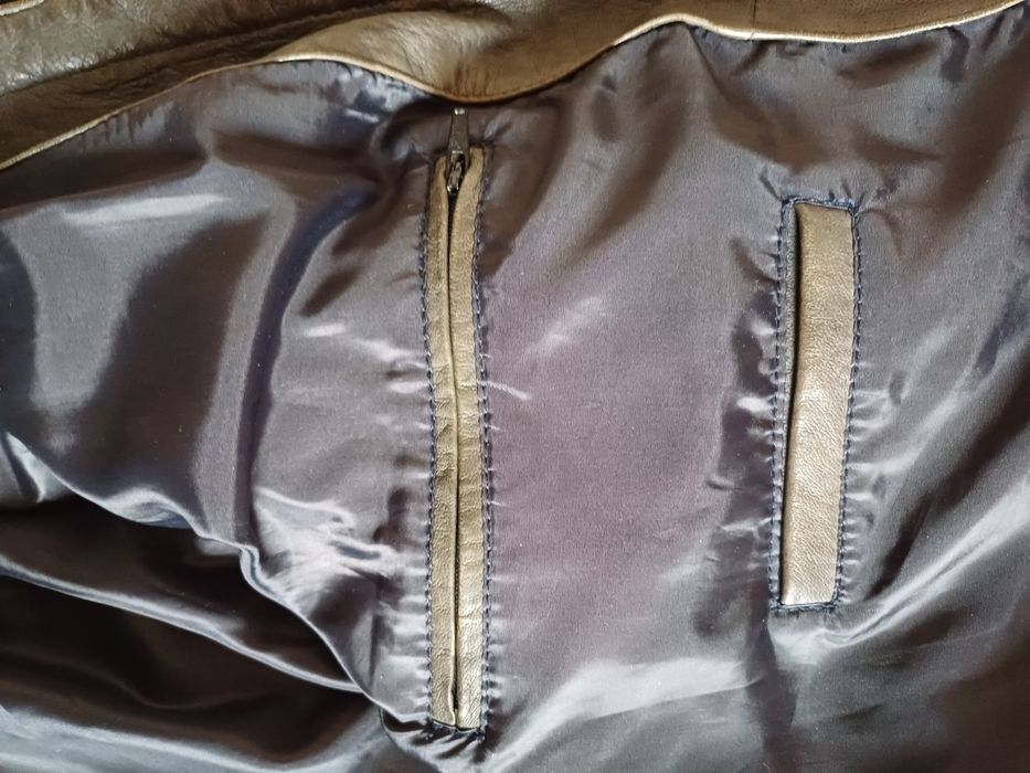 Kurtka skórzana męska r M