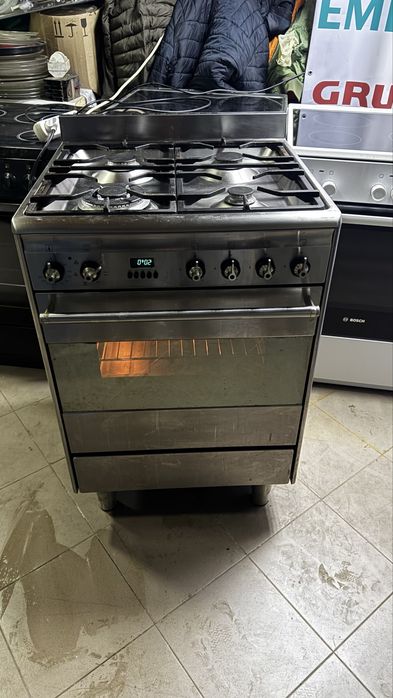 Професійна газова плита Smeg cx61vmlss