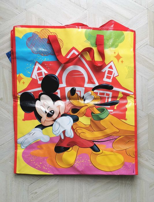 Duża torba prezentowa Disney z Myszką Mickey – Nowa, na zamek