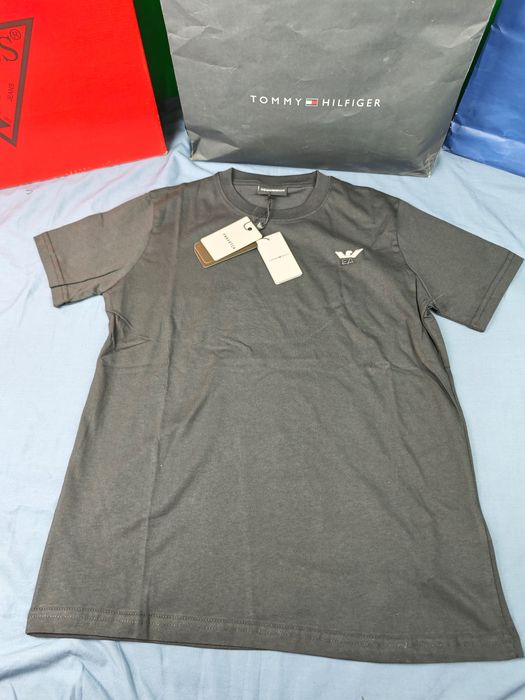 Męska koszulka tshirt Emporio Armani kolory EA7 krótki rękaw premium M-XXXL