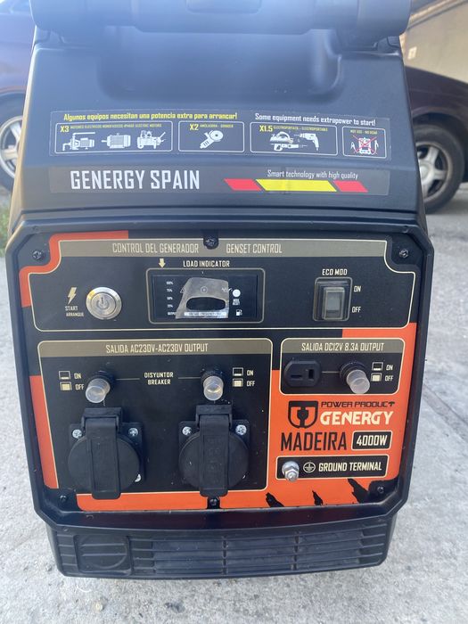 Генератор инверторный GENERGY MADEIRA 4000 w