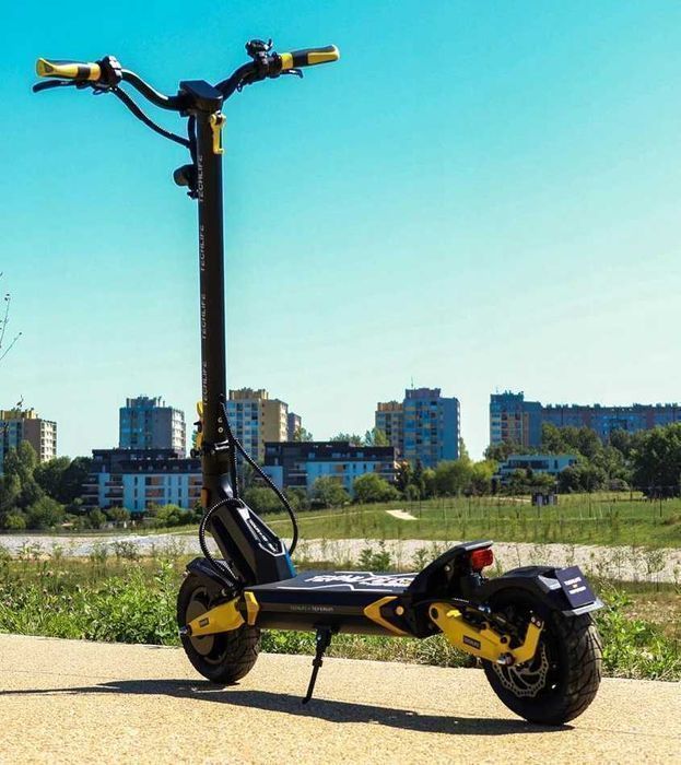 Hulajnoga Elektryczna Techlife Q5 RSX Zasięg 100km! 30Ah 52V Bateria Samsung, 3000W 70km/h TEVERUN Blade Mini, PILOT DO VMAX
