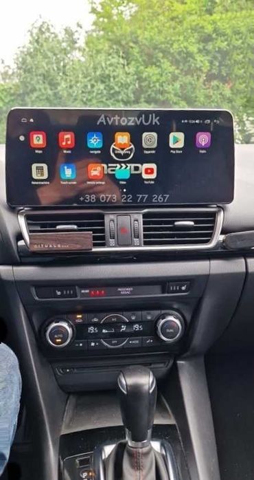 Магнитола MAZDA 6 Mazda 3 323 GPS Tesla Мазда 6 3 CarPlay Android 16
