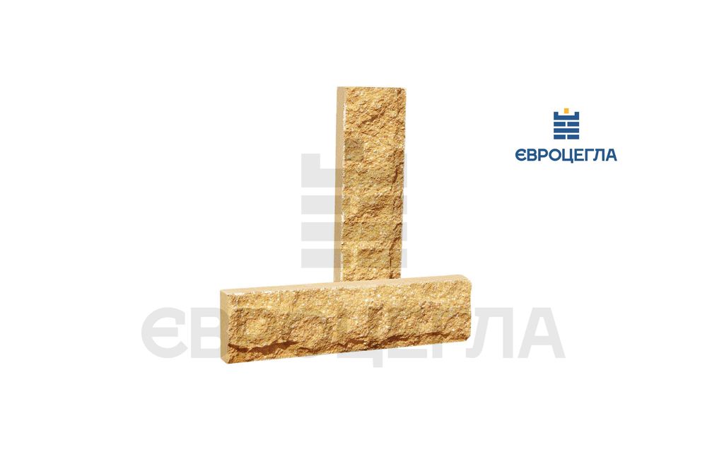 Облицювальна фасадна плитка, цокольна напряму з заводу ТМ ЄВРОЦЕГЛА