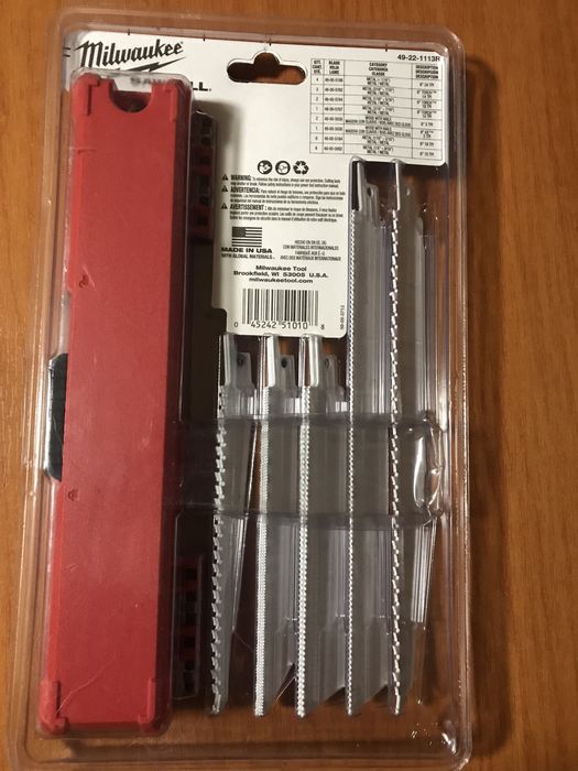 Milwaukee  Brzeszczoty Zestaw