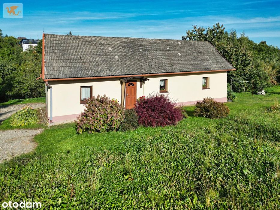 Duża działka z domem | Czarny Potok | 8700 m2, sad i potok