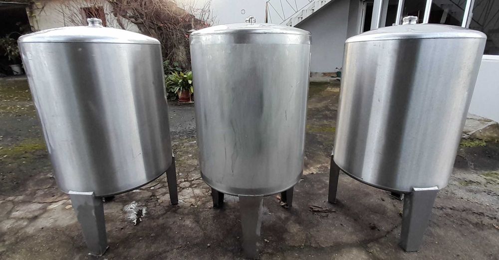 Cubas em inox - 250 litros