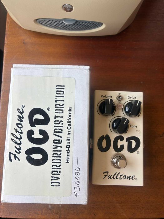 Fulltone OCD: pedal de overdrive em ótimo estado e com caixa original!