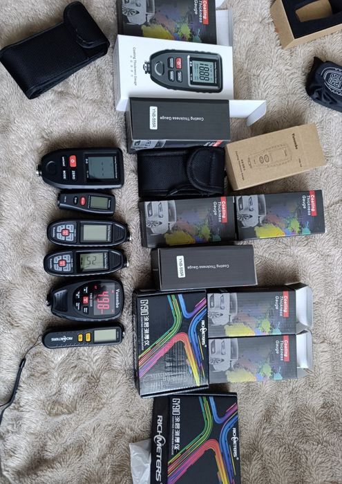 Товщиномір для автo  Yunombo YNB220B, R&D tc100, richmeters Gy 910
