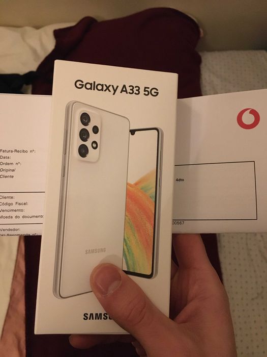 Samsung Galaxy A33 5G 128gb, NOVO desbloqueado