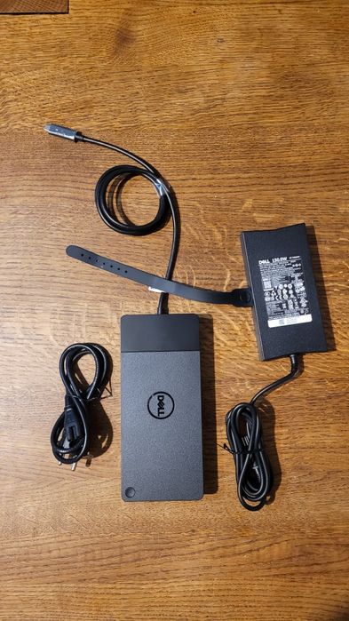 Nowa Stacja Dokująca Dell WD19 /WD19S(K20A) + Nowy Zasilacz Dell 130W USB-C / Komplet