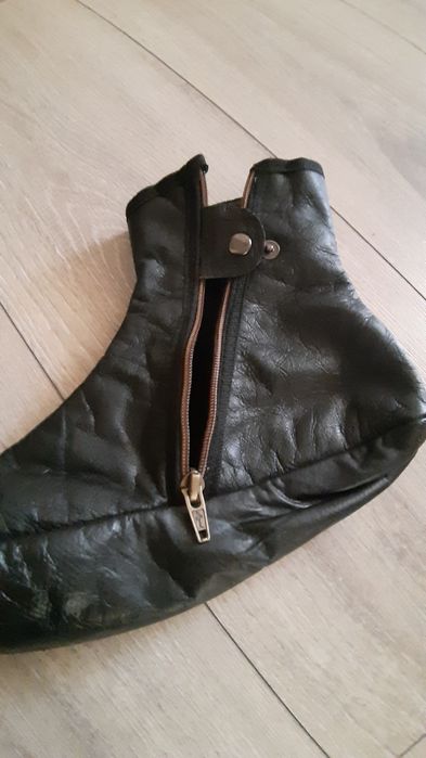 Кожаные носки-сапожки