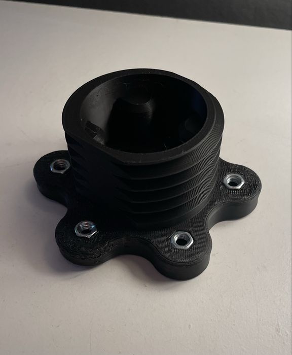 Thrustmaster T500, TX, T300 adapter 70mm Druk 3D Simracing