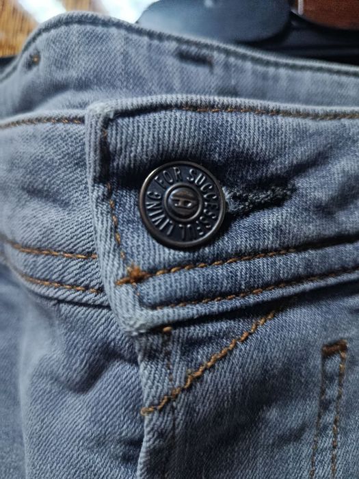 Джинси Diesel сірі, прямі w32