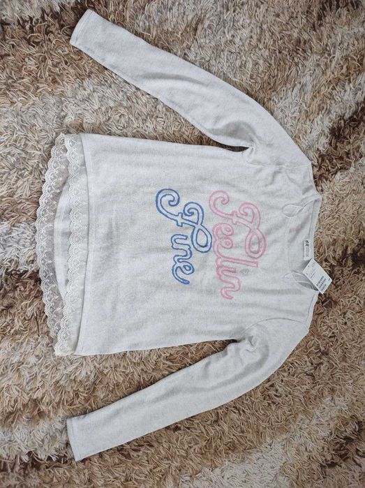 Лонгслів кофта H&M Новий Лонгслив 12-14 років 158-164см Оригінал