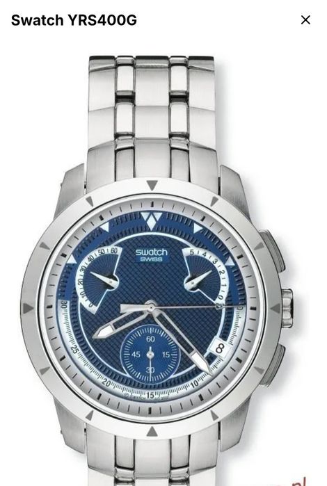 Stalowa bransoleta SWATCH do modelu YRS400G