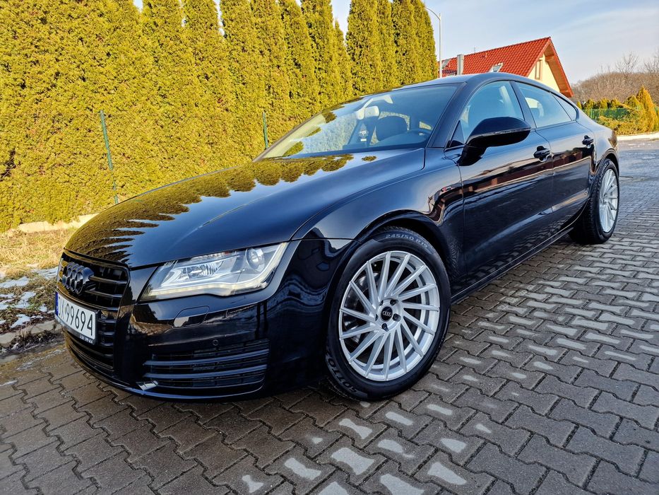 Audi A7 3.0TDI Piękna, Bezwypadkowa, Komforty, Opłaty na Rok, Zamiana
