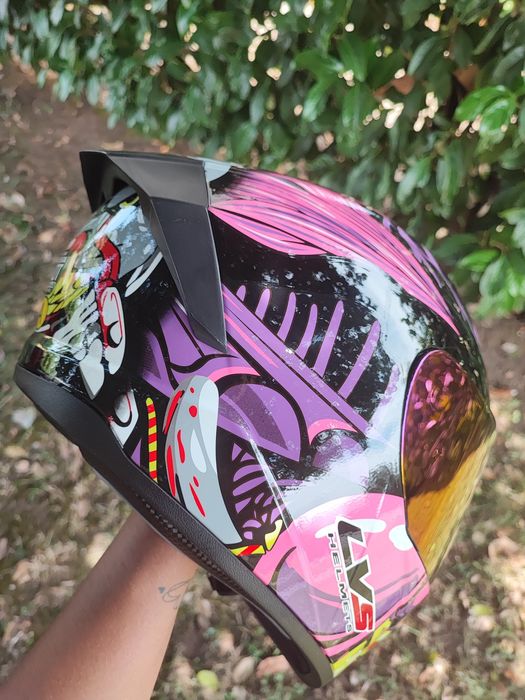 Capacete LVS Rosa