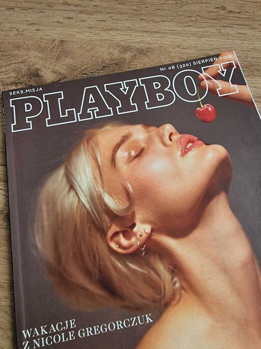UNIKAT! Playboy 8/2019 Nicole Gregorczuk, Kasia Smolińska