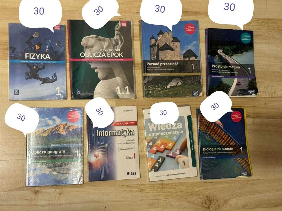 Podręcznik do 1 klasy liceum lub technikum