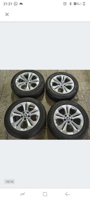 Felgi 17 cali  BMW X1   5x120 z oponami zimowymi