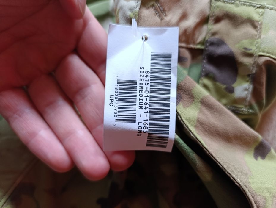 Штани level 5 Gen III ECWCS U.S. Army OCP Scorpion M-L (нові)