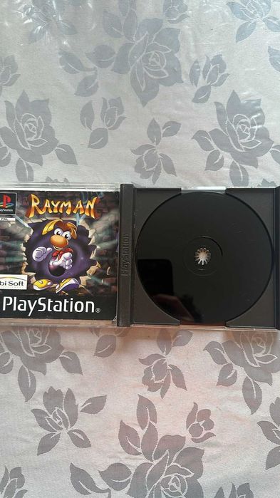 Rayman PS1 PAL Black Label – Original Completo com Manual (SLES-00049)