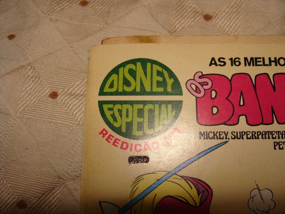 Livro de BD Disney Especial - Reedição Nº1 - Os Bandidos