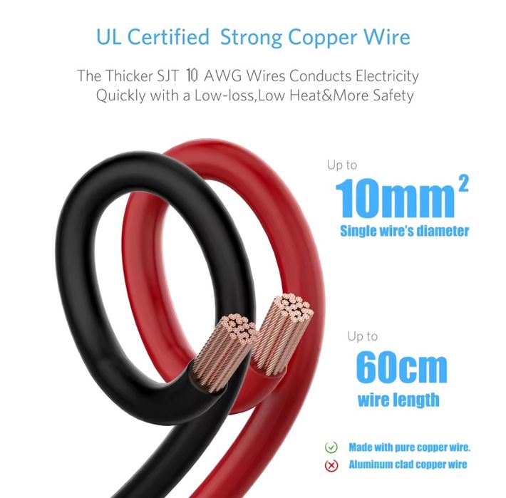 Inversor energia 4000W 2 tomadas novo