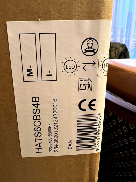 Okap Haier I-Clean Seria 4 HATS6CBS4B Czarny