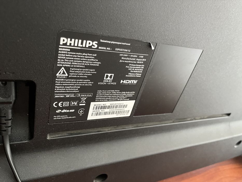 Części do telewizora Philips 55PUS7334/12