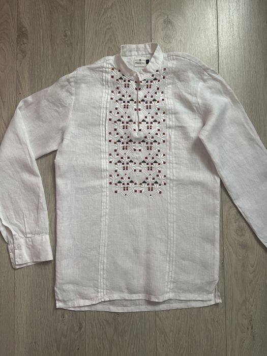 Вишиванка біла чоловіча Paradova s