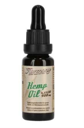 Naturalny olej konopny Harmony Pet 4,5% CBD 20 ml