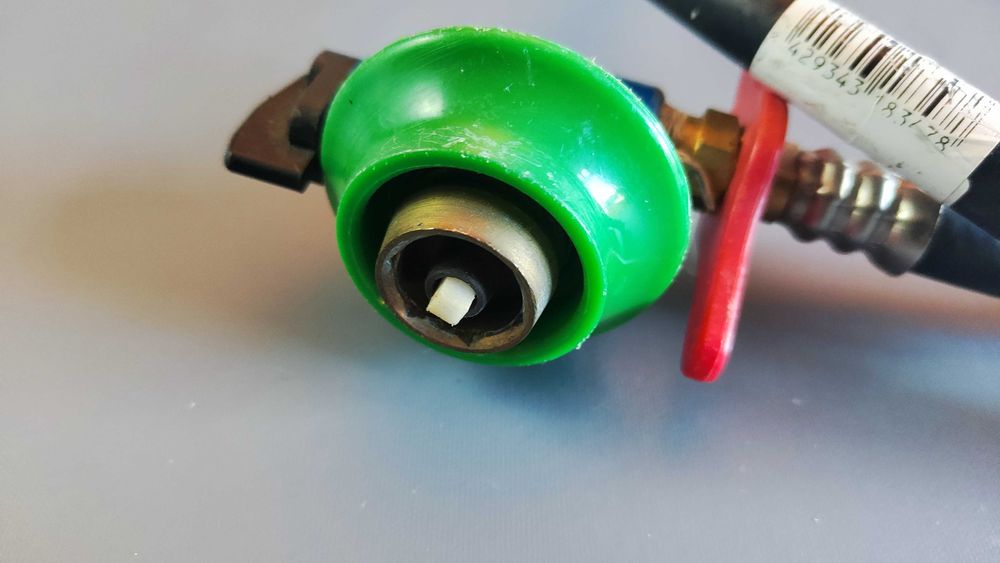 Conjunto de mangueira adaptadora para propano