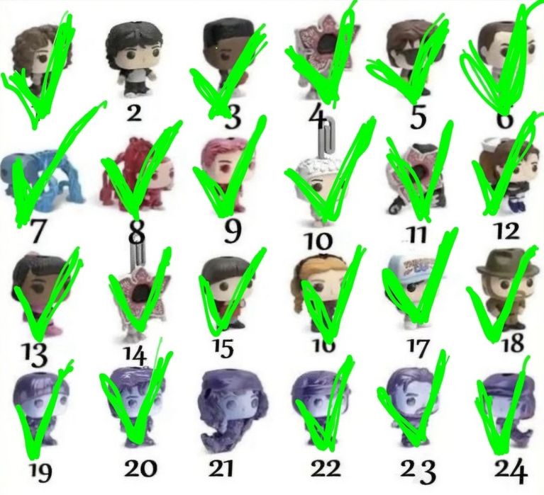 Обмен фигурками колаба Киндер джой & Очень страные дела & Фанко поп