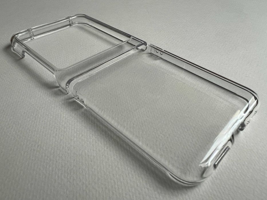 Motorola Razr 50 чохол із прозорого пластику чехол накладка