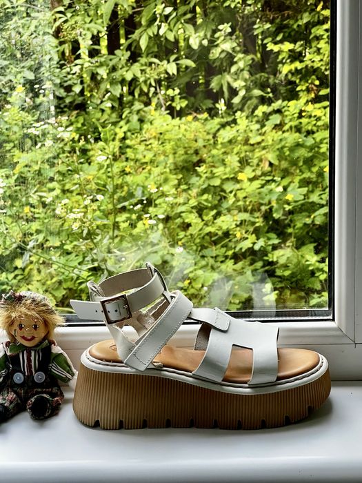 Итальянские кожаные сандалии Carlo Perai, 37