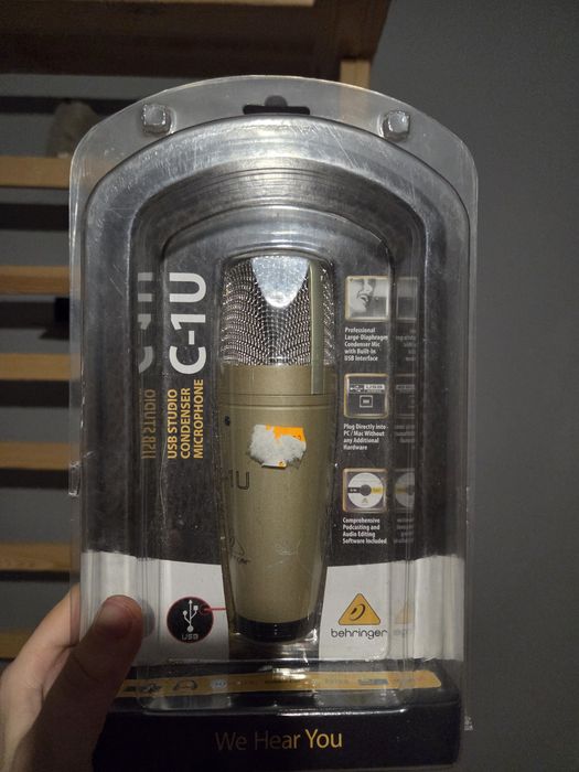 Mikrofon C-1U + statyw