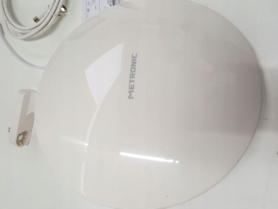 outlet antena zewnętrzna metronic 427017 biała